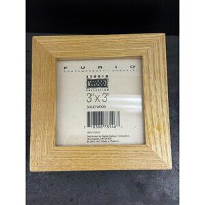 Furio Contemporary Casuals Studio Collection Solid Wood Picture Frame 3" x 3"